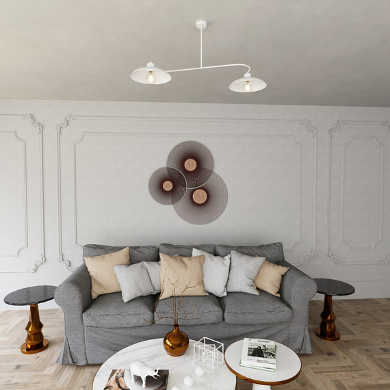 Lampa Sufitowa Emibig Foster 2 White (1354/2)