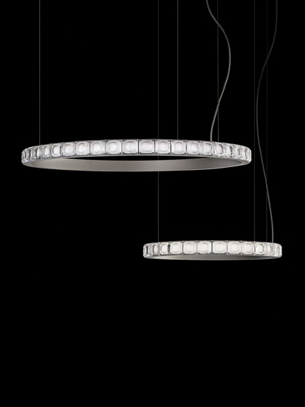Oprawa sufitowa Italamp Aura 2391/90 transparentny