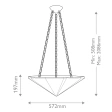 Lampa Wisząca Alora Mood Qn-Martine-P-Wht