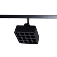 Lampa rastrowa kwadratowa Maxlight Micro11 N0013N 12W 3000K czarna