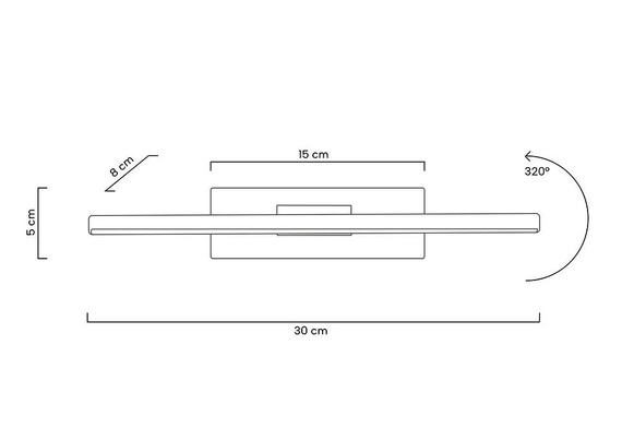 Oprawa Ścienna Moosee Rem MSE010100298