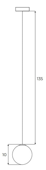 Maxlight Magnetic M0017N Lampa Wisząca do magnetycznego szynoprzewodu System On/Off