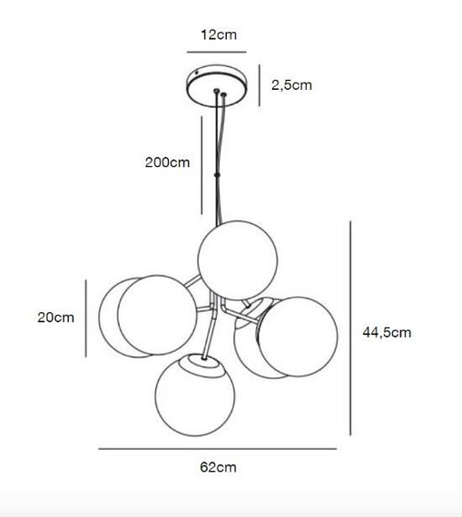 Nordlux Ivona Oprawa wisząca 2112163003
