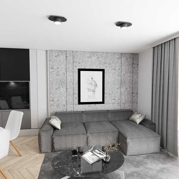 Żyrandol Emibig Stilo 1 Bl (1449/1)