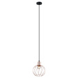 Italux Lampa wisząca Gervais MDM-3344/1 BK+COP