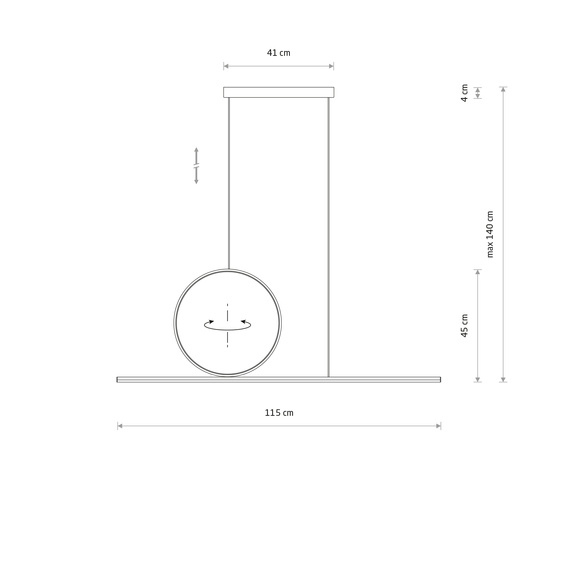 Lampa Wisząca Nowodvorski Lineo Led 11879
