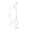 Żyrandol TK Lighting Elva 18212