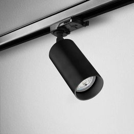 Reflektor do szyno przewodu AQForm Pet 230V Track Czarny Mat