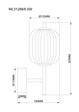 Oprawa Ścienna Zuma Line Akari 003064-034752