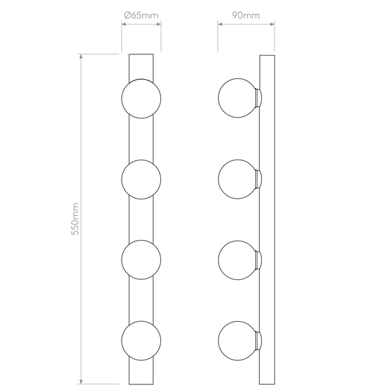 Oprawa Ścienna Astro Cabaret 1087007