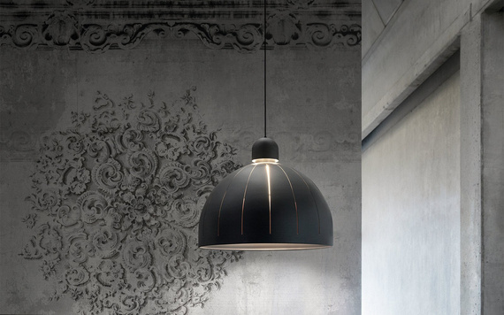 Lampa wisząca Masiero Cupolè S1 80 czarna