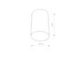Lampa Sufitowa Nowodvorski Point Plexi L 6528