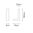 Lampa ścienna Fabbian Lancetta F70 D01 12