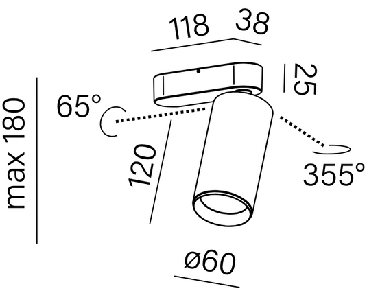 AQform 16467-M930-WB-00-12 Reflektor Pet