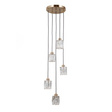 Italux Zwis Torno PND-40813-5R-HBR