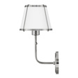 Kinkiet Elstead Lighting HK-CLARKE1-PN-WH