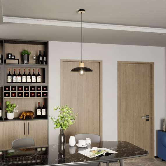 Lampa Wisząca Emibig Kobe 1 Black (1318/1)