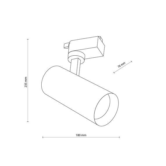 Lampa Do Szynoprzewodu TK Lighting Tracer 18180