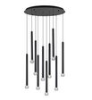 Lampa Wisząca Berella Light Aramo 10 BK Czarna BL5583