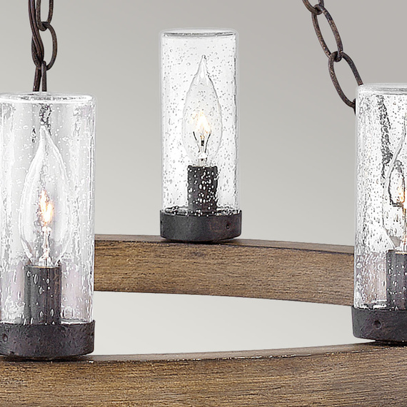 Lampa Wisząca Elstead Lighting HK-SAWYER9-SQ