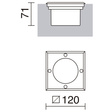 Oprawa najazdowa Novolux Sio 379B-G31X1A-30
