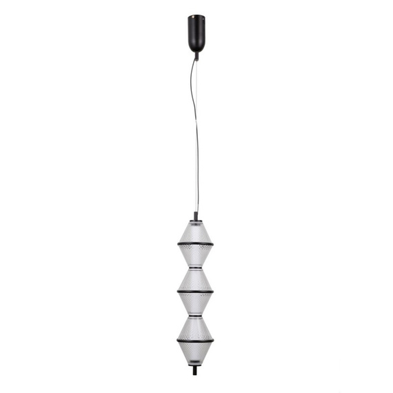Italux Oprawa wisząca Fuente PND-34395-3V-BK