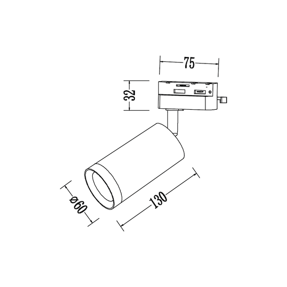 Lampa Szynowa Milagro Mica ML2093