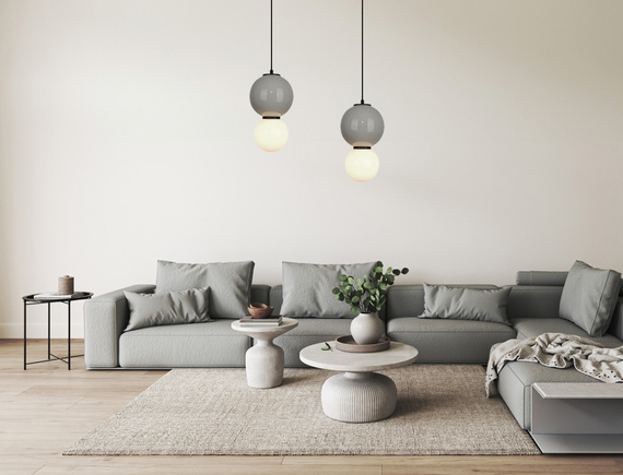 Żyrandol Italux Pieve Pnd-95221-1S-Gr