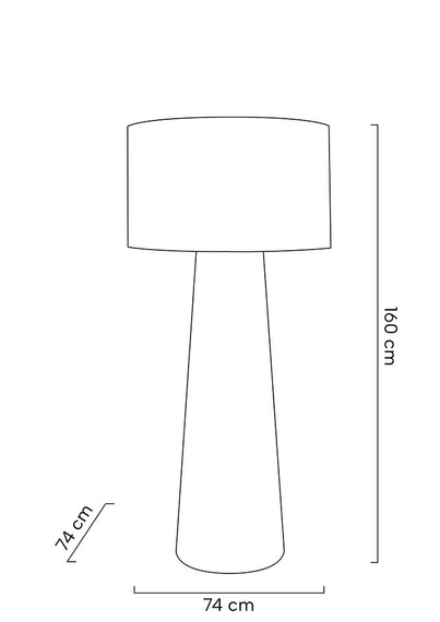 Moosee Kas MSE1501100332 Lampa Stojąca