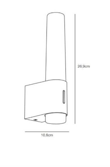 Nordlux Biała Lampa ścienna Helva 2015301001