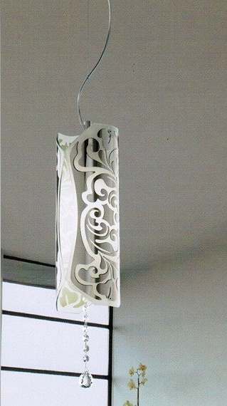 Lampa Wisząca Leucos CHARME S platynowa