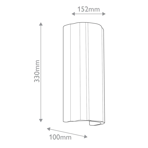 Oprawa Ścienna Alora Mood Qn-Martine-2Wb-Wht