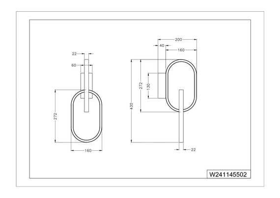 Oprawa Ścienna Zuma Line Ravon 003064-034705