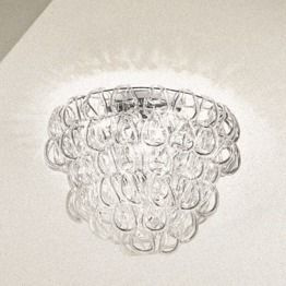 Lampa Sufitowa VISTOSI GIOGALI PL 50 transparentna 35 x 50 cm