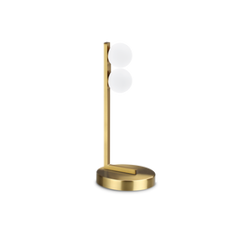 Lampa Stołowa Ideal Lux Ping Pong Tl2 Ottone 328300