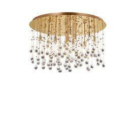 Plafon Ideal Lux Moonlight PL12 Oro