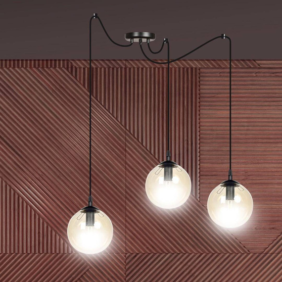 Zwis GIGI 3 BL MIODOWY czarny (938/3) - Emibig