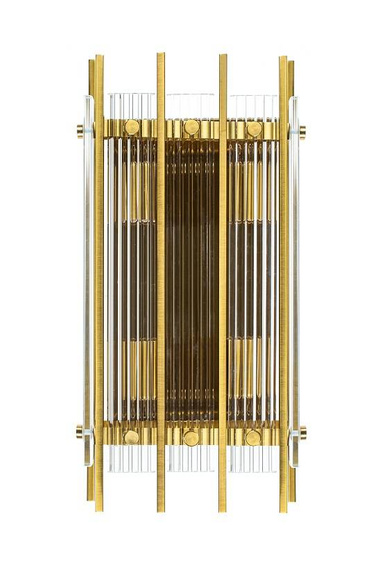 Kinkiet W stylu Nowojorskim Berella Light Seli Wall 4 Gold BL5361