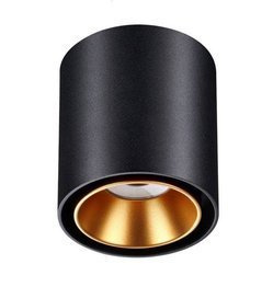 Spot Ledowy Czarno Złoty Dann Lux Design JERO BK/GD10 DLD5232