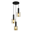 Zwis Italux Sardo Pnd-5581-3A-Bk+Amb