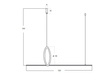 Lampa Wisząca Azzardo Pelle 3-step DIMM GO AZ5757