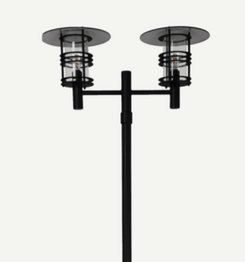 Norlys Lampa stojąca zewnętrzna Stockholm Big 283BL