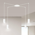 Wisząca lampa TRAKER 4 WH/WHITE biały (525/4) - Emibig