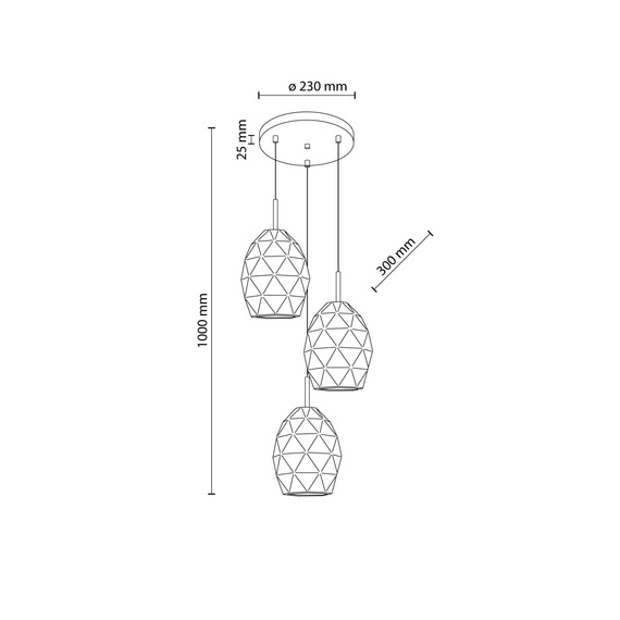 Zwis TK Lighting Egana 6999