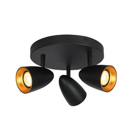 Italux Tino SPL-36748-3R-BK-GD Oprawa Sufitowa