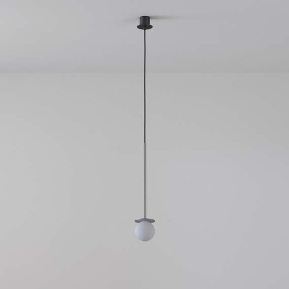 Lampa wisząca Cleoni Cotton 30 srebrna