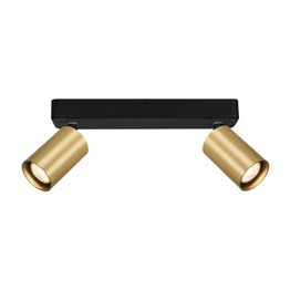 Italux Nesto SPL-23436-2-BK-GD Lampa Sufitowa