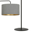 Podłodowa lampa HILDE LP1 BL GRAY czarny (1050/LP1) - Emibig