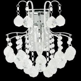 Lampa Ścienna kryształowa Elem Monte Carlo 6247/1 8C chrom