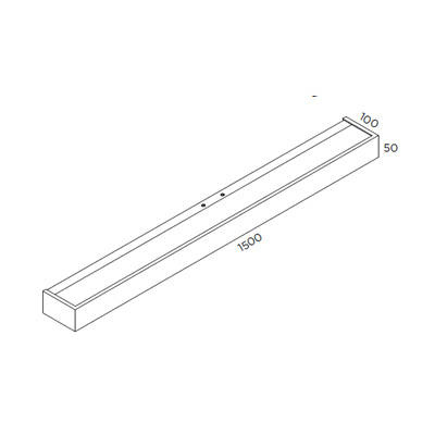 Kinkiet LED Pujol Apolo A-811/150/HL IP44
